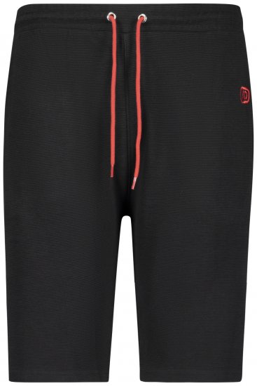 Mustat strukturoidut collegeshortsit