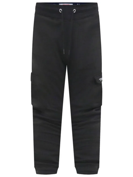 Mustat reisitasku collegehousut