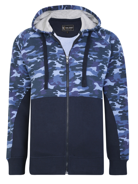 Navy collegetakki maastokuviolla