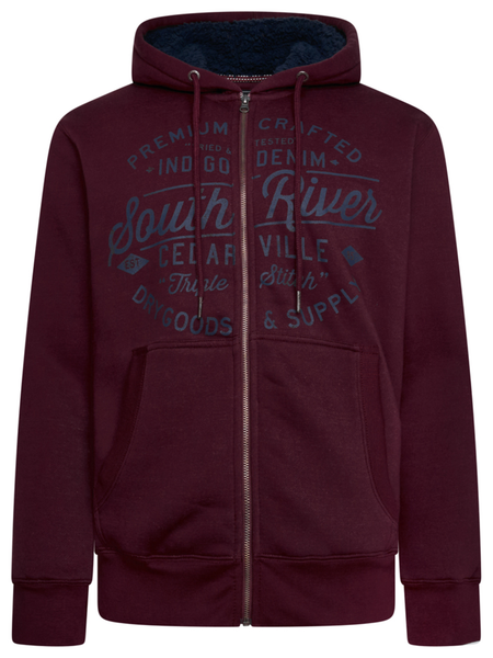 Viininpunainen teddyhuppari