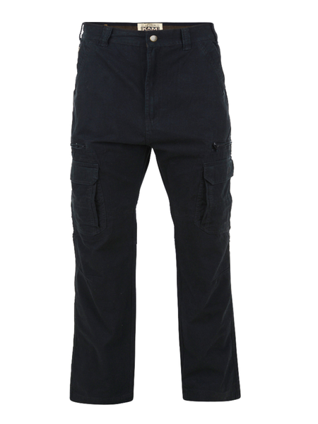 Mustat jämäkät reisitaskuhousut