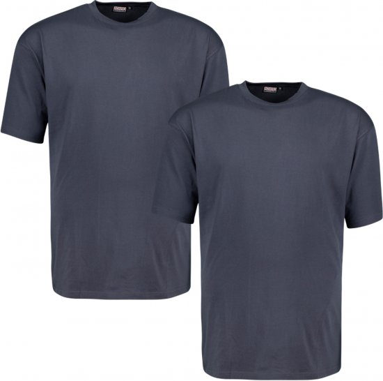Tummanharmaa t-paita 2-pack