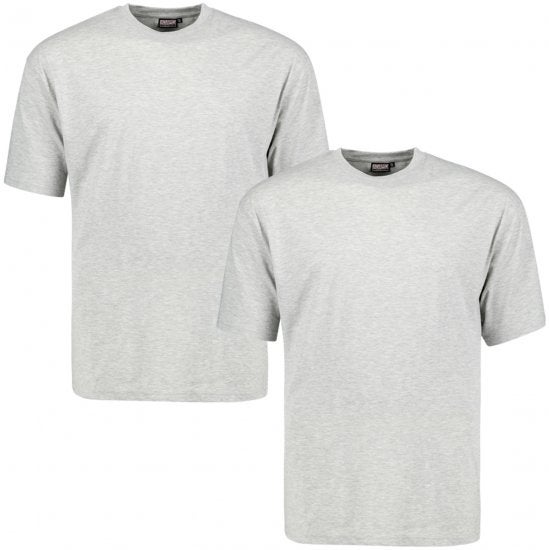 Harmaa t-paita 2-pack