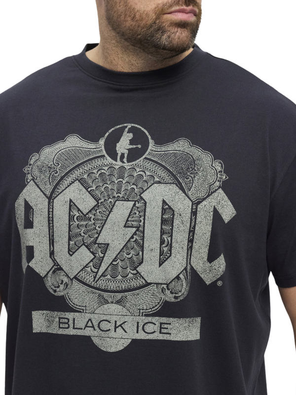 Musta AC/DC t-paita