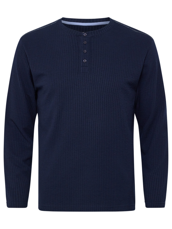 Navy pitk&auml;hihainen vaarinpaita