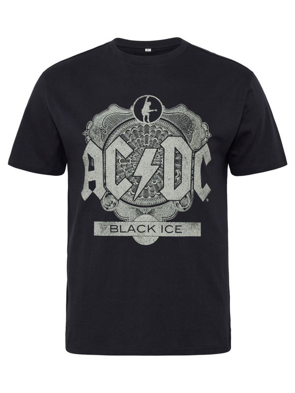 Musta AC/DC t-paita