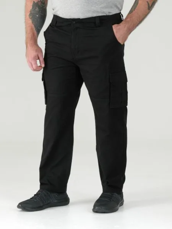 Mustat reisitaskuhousut