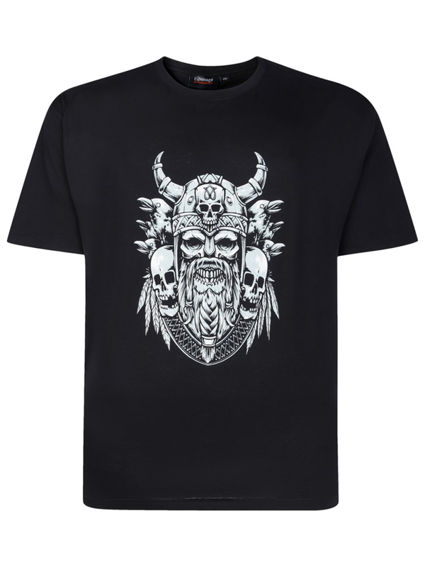 Viikinki pääkallo t-paita