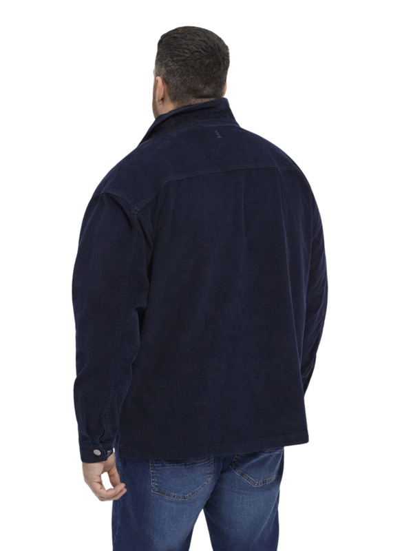 Tumman sininen samettitakki