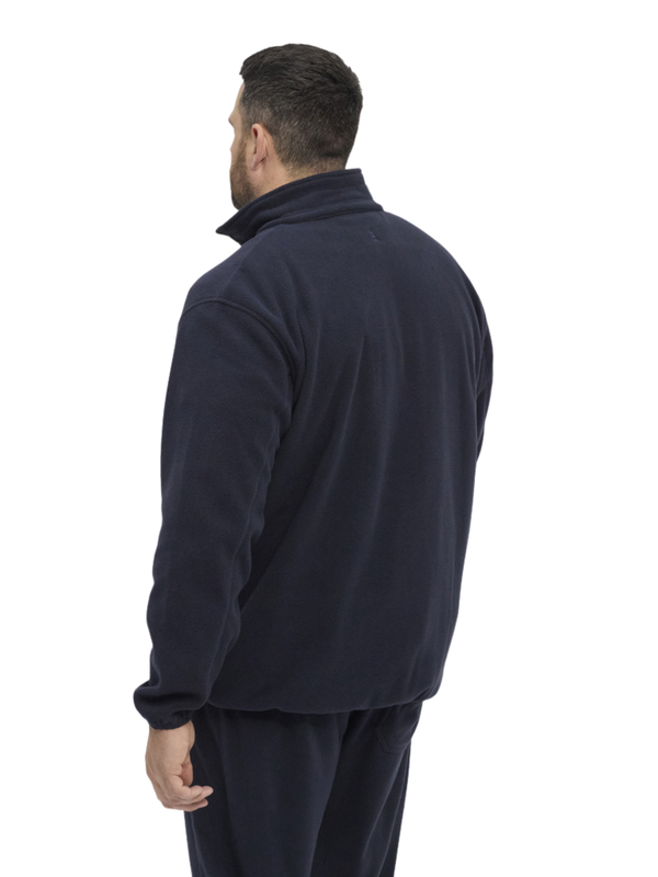 Tumman sininen fleecetakki